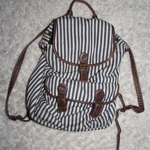 Forever 21 Striped BackPack